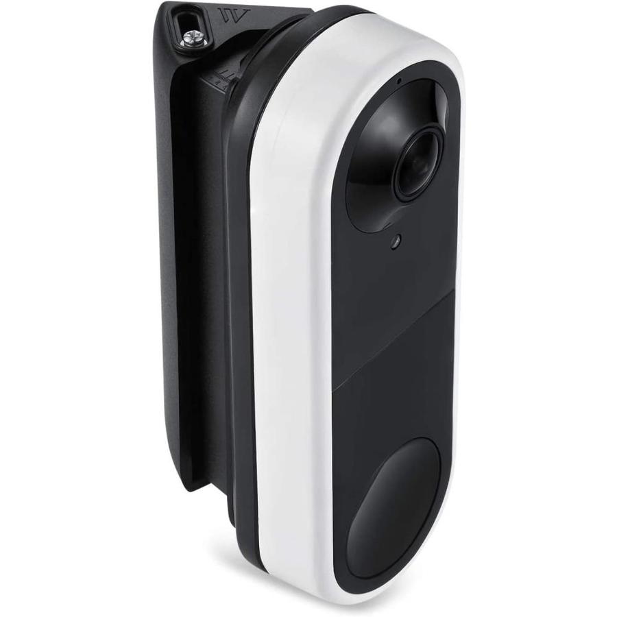 Wasserstein Arlo Video Doorbell Adjustable Angle Wedge Black Swivel