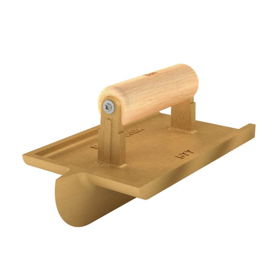 Bon Tool 71/2 in. x 41/2 in. Oversize Bronze Hand Concrete Groover with 11/2 in. x 1 in. Bit