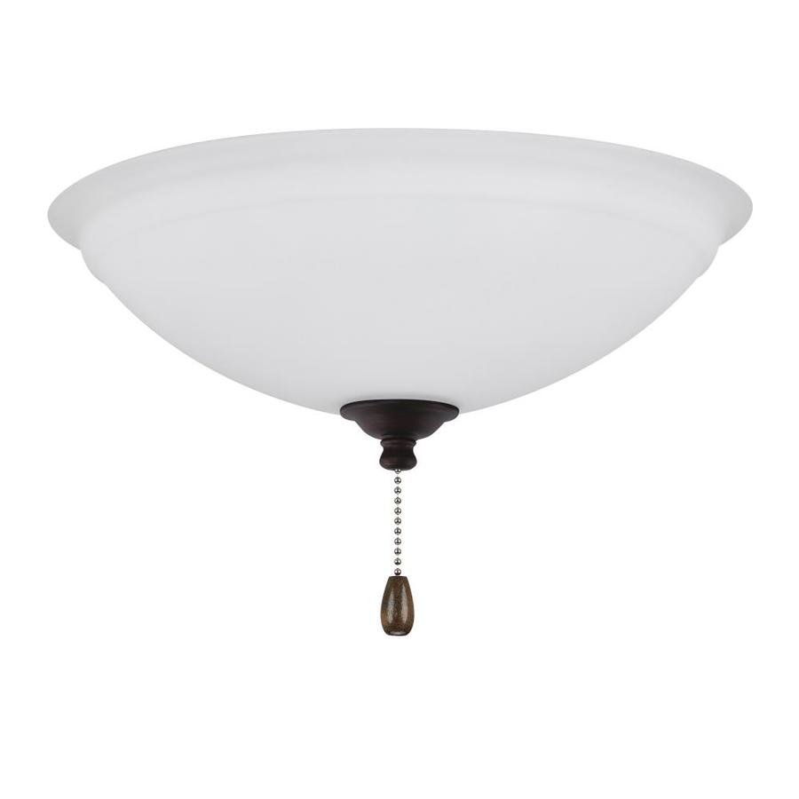 Emerson Emerson Ashton Opal Matte LED Light Fixture Bronze Finish in the Ceiling Fan