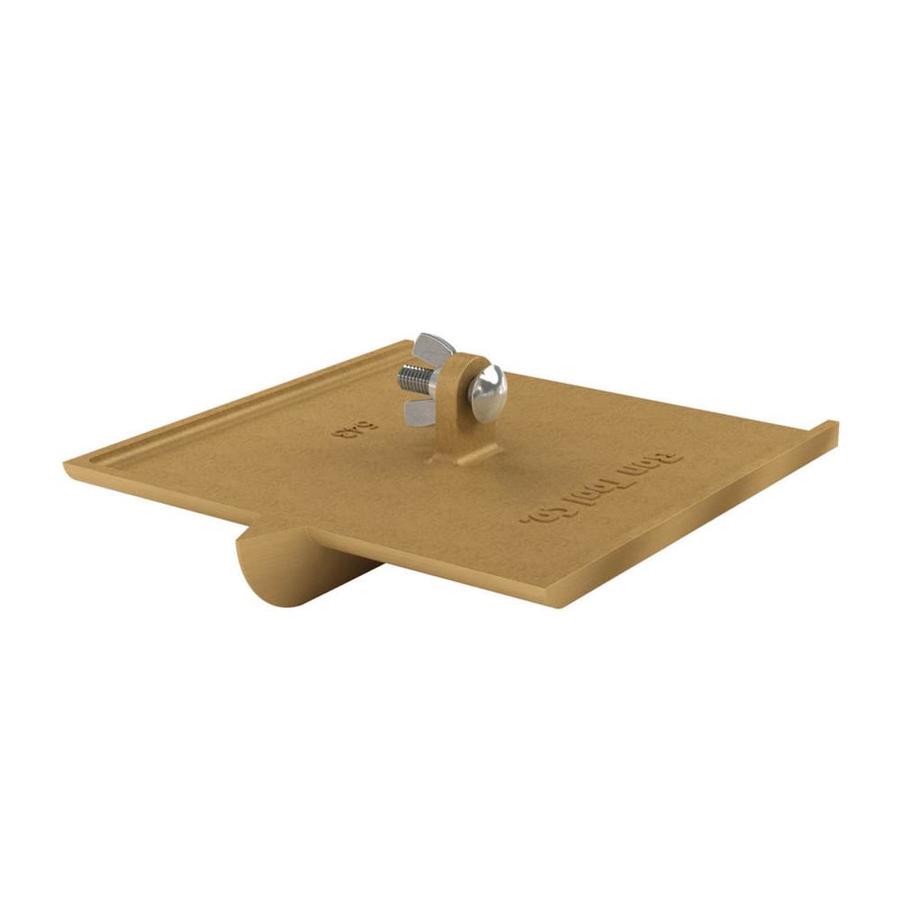 Bon Tool 8 in. x 8 in. Wide Bronze Walking Concrete Groover with 1 in