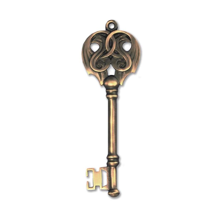 Michael Healy Key Door Knocker In Antique Brass In The Door Knockers Department At Lowes Com