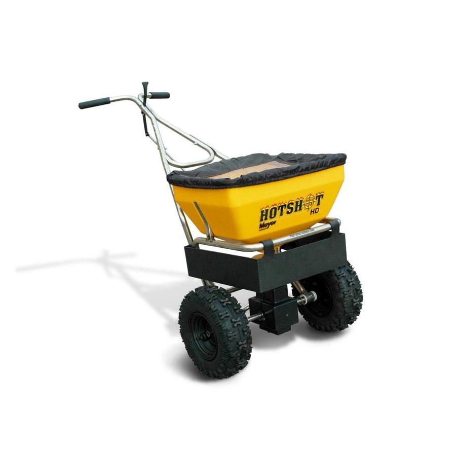 Meyer Products Hot shot 70HD 70 Broadcast Salt Spreader in the Push