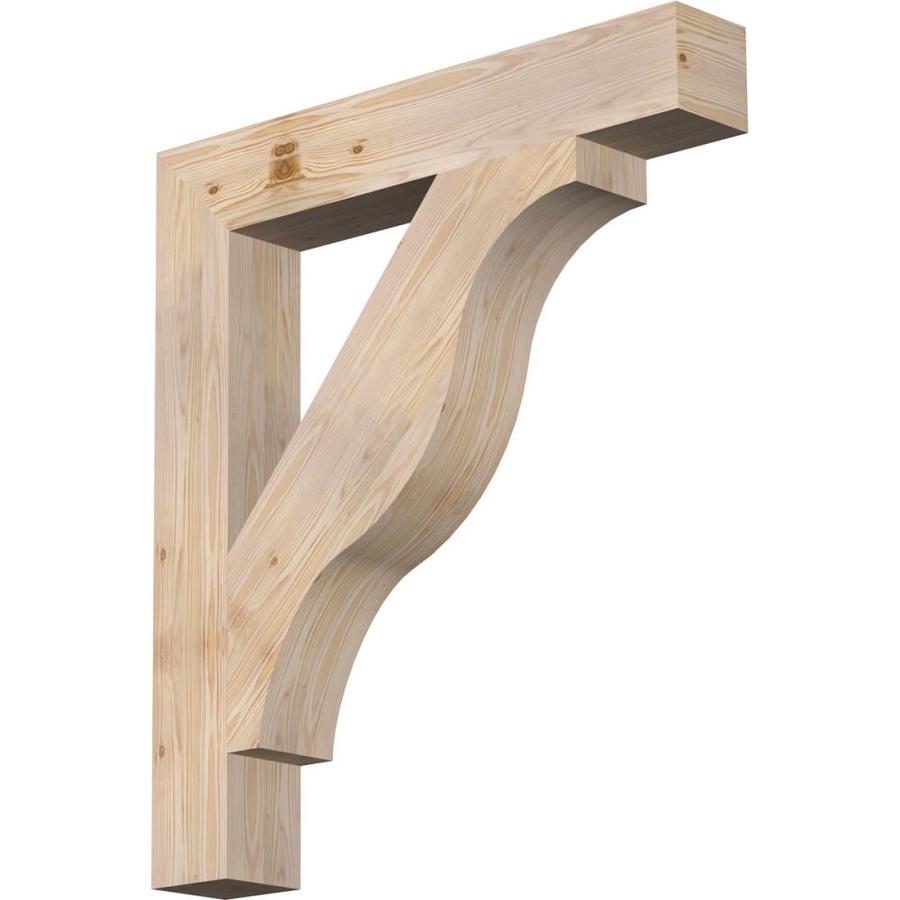 Ekena Millwork 51/2in W x 36in D x 40in H Funston Block Smooth