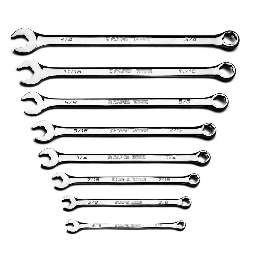 Capri Tools WaveDrive Pro Combination Wrench Set for Regular and ...