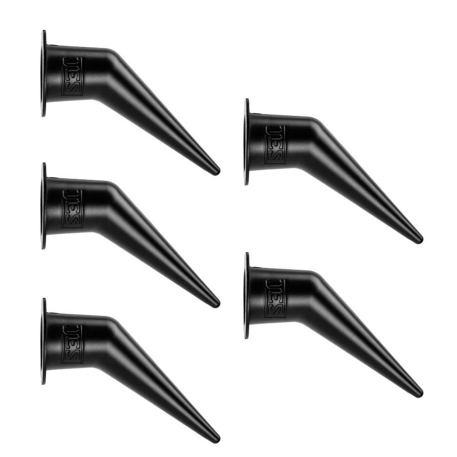 Capri Tools Angle Nozzle For Sausage And Bulk Caulk Guns 5 Pack In The Caulk Accessories 