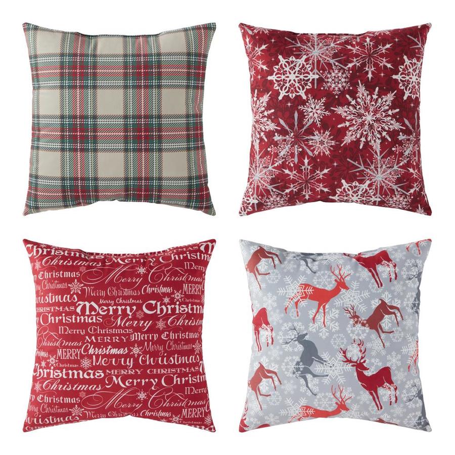 outside christmas pillows