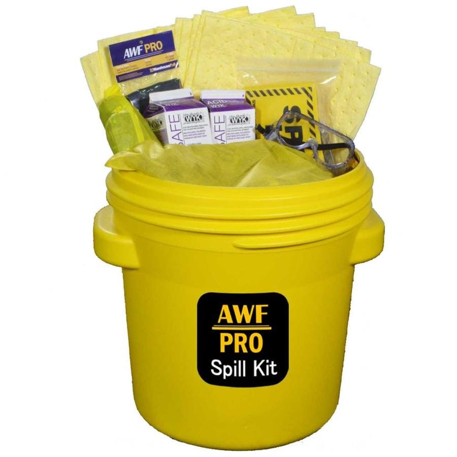 Awf Pro 20 Gal Battery Acid Spill Kit In The Spill Absorbents Department At 6928