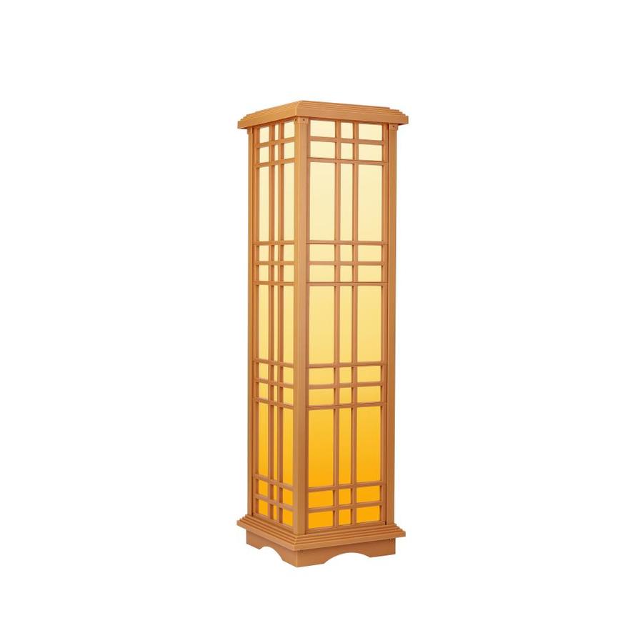 TECHKO Techko Solar Zen Lantern- Amber or White Light (Height 33.4-in ...