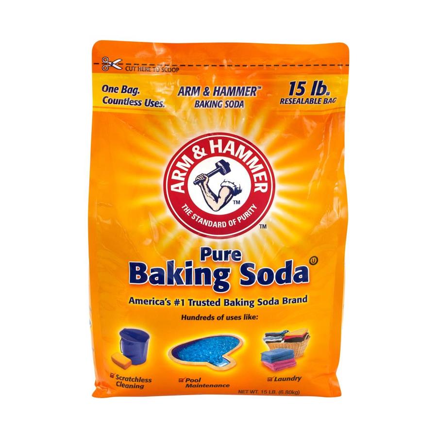 Arm & Hammer Arm and Hammer Pure Baking Soda, 15 lb in the Snacks