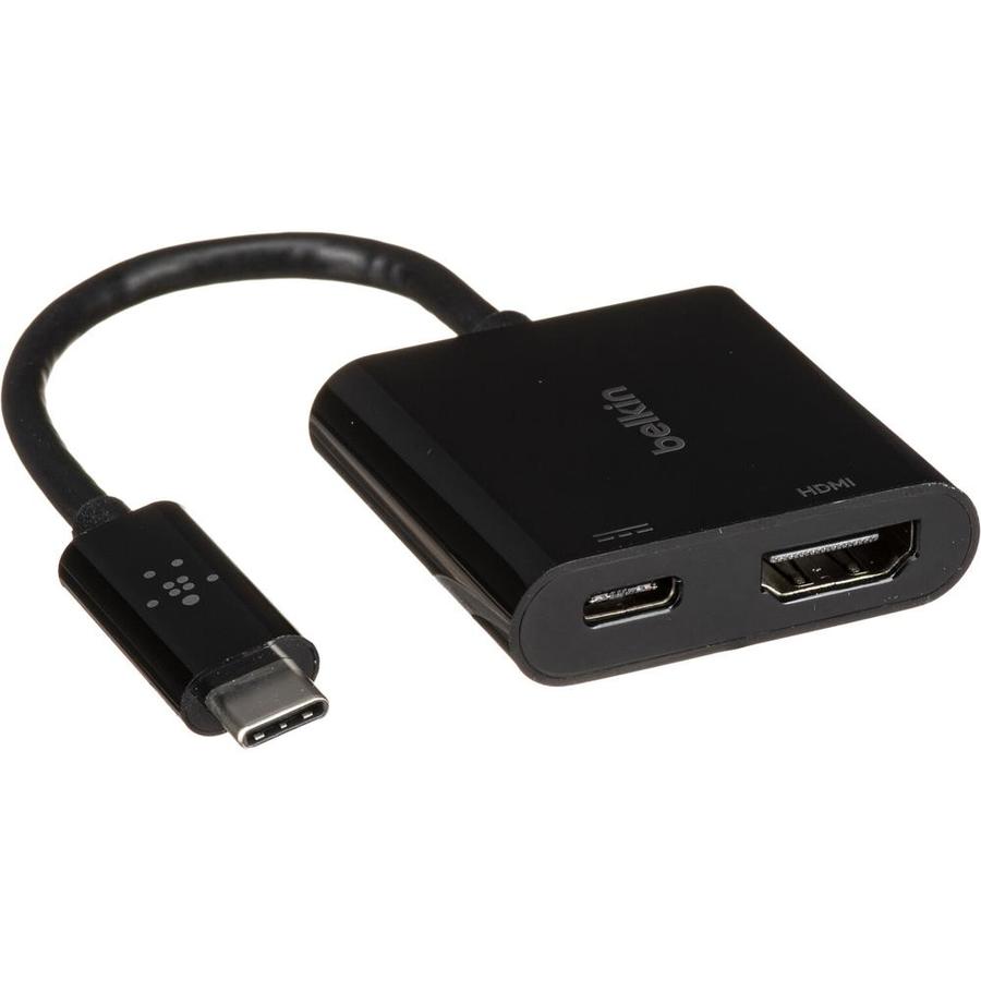 Belkin Usb C To Hdmi Adapter In The Video Connectors Department At Lowes Com