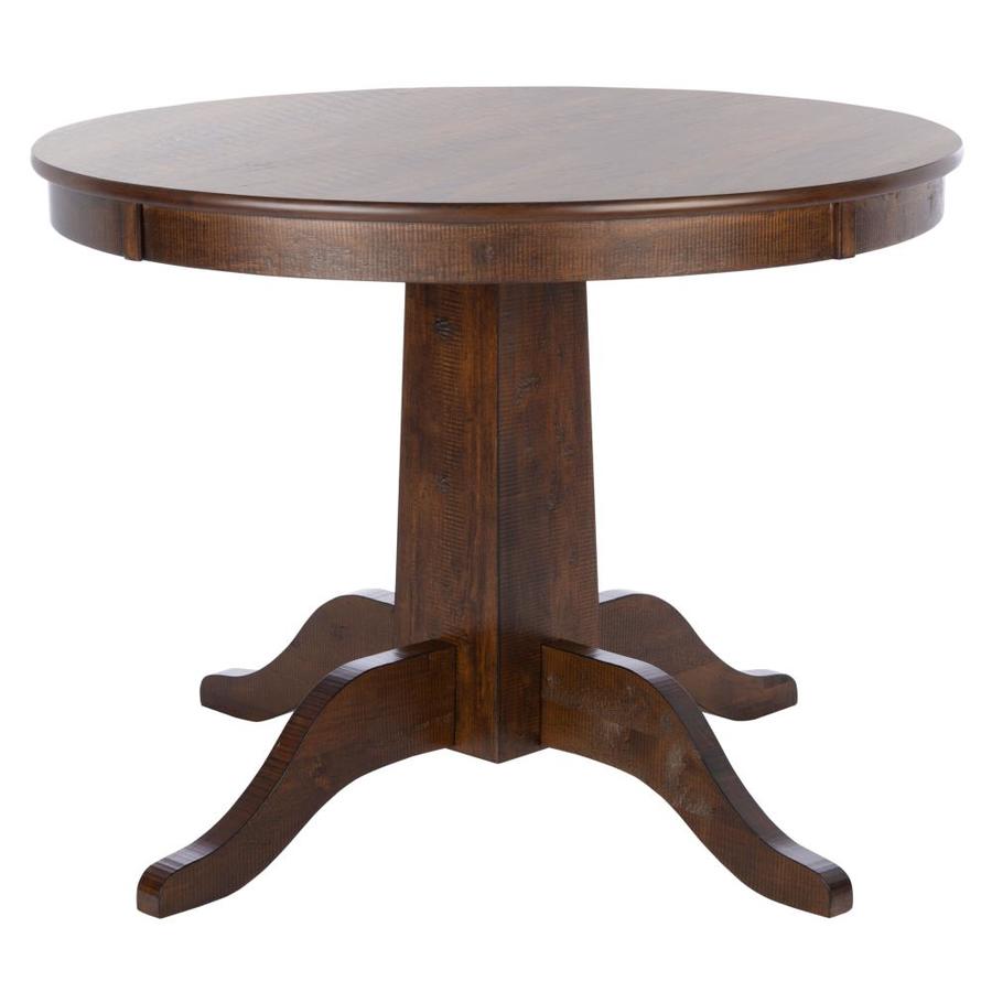 Safavieh Sergio Round Dining Table (Rustic Cafe) in the Dining Tables