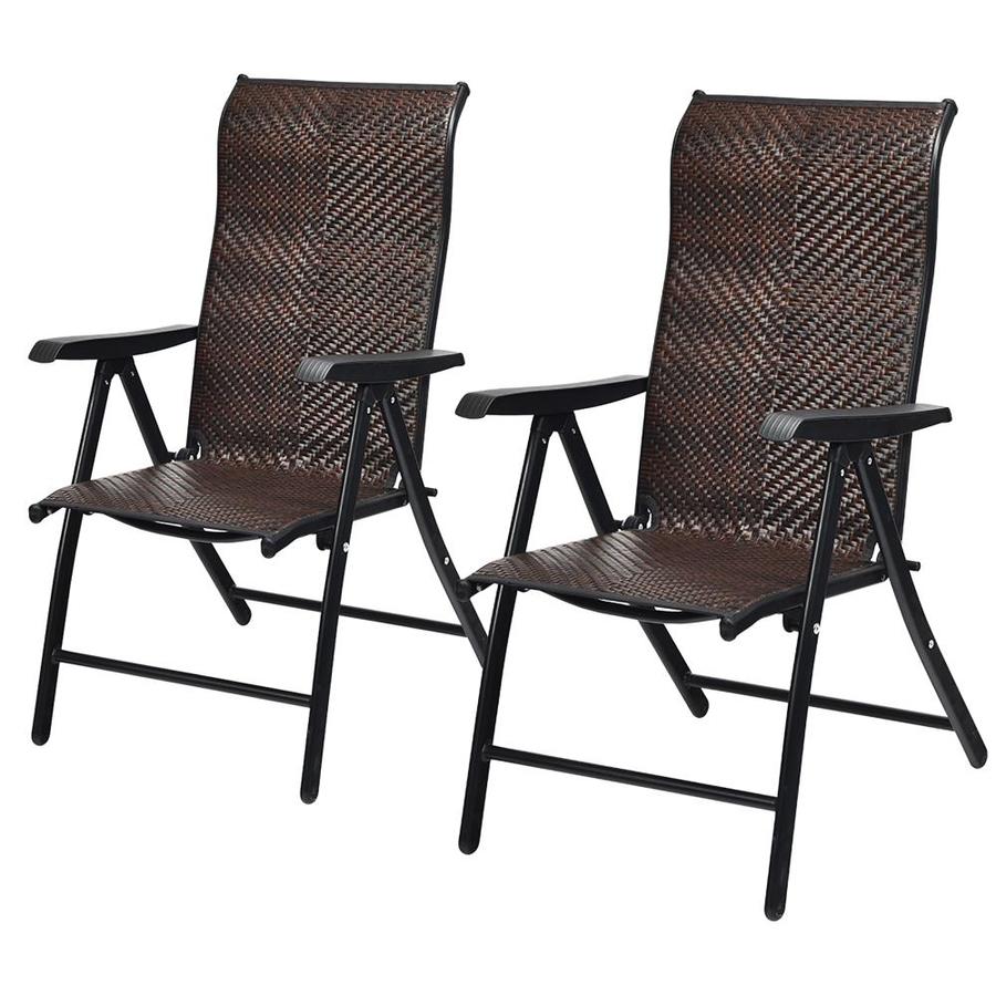 Brown Fabric Folding Chairs At Lowes Com