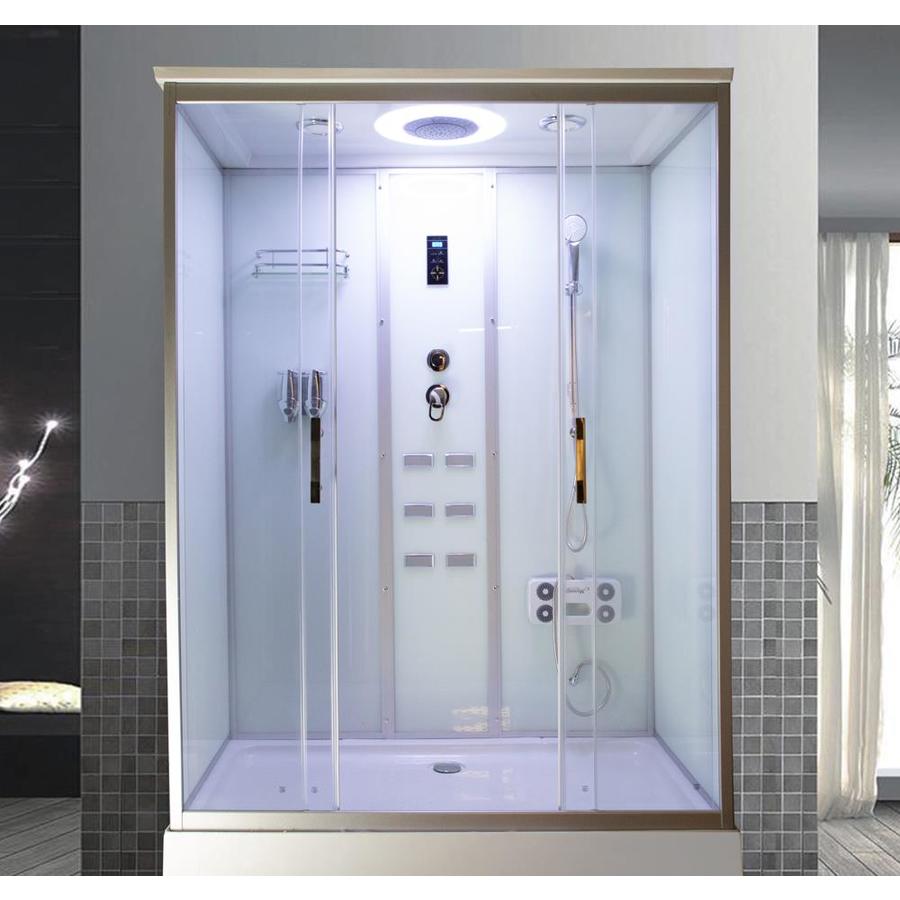 Heirloom Home Products S3460 White Alcove Shower Kit with EasyFit