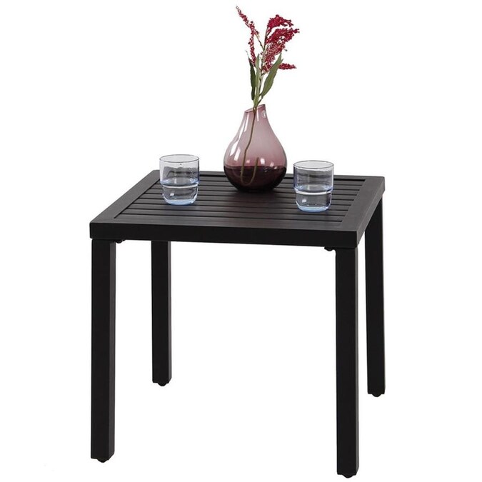 Phi Villa Indoor Outdoor Small Metal Square Side End Table Patio Coffee Black In The Tables Department At Com - Outdoor Patio Side Table Metal Phi Villa Indoor Outdoor Small Metal Square Side End Table Patio Coffee Black In The Tables Department At Com - Outdoor Patio Side Table Metal