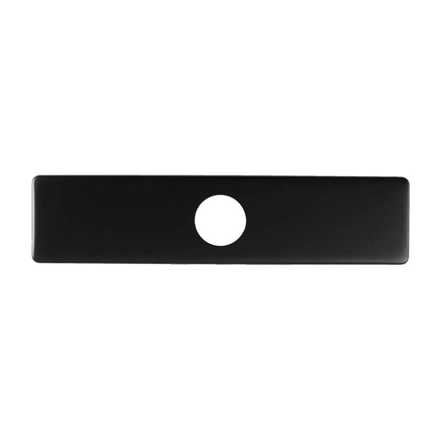 Faucet Hole Cover in Matte Black in the Faucet Repair Kits & Components