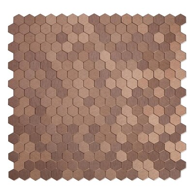 Copper Peel-and-stick Tile at Lowes.com