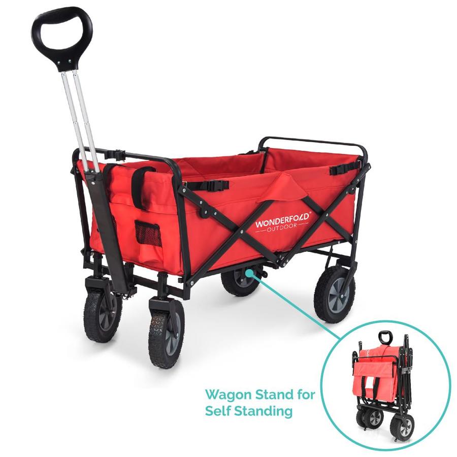 WonderFold Outdoor S1 Outdoor Utility CollaPSIble Folding Wagon with