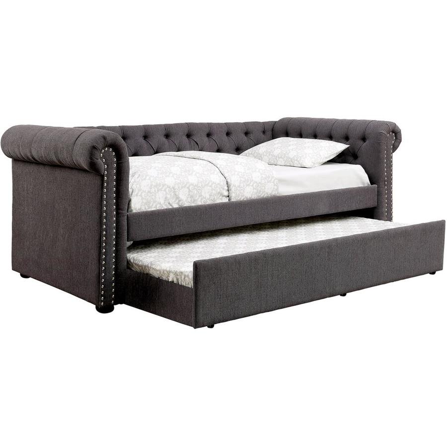 Worldwide Leanna Gray Full Daybed and Trundle in the Futons