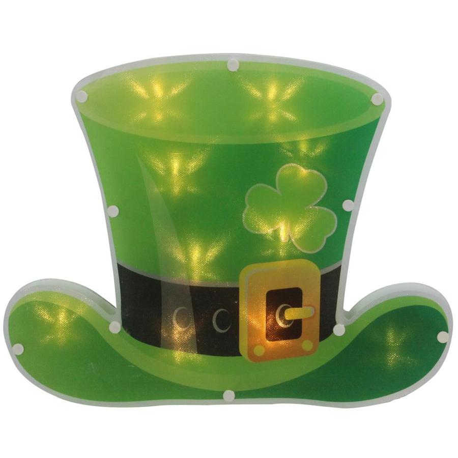 lighted st patricks day decoration