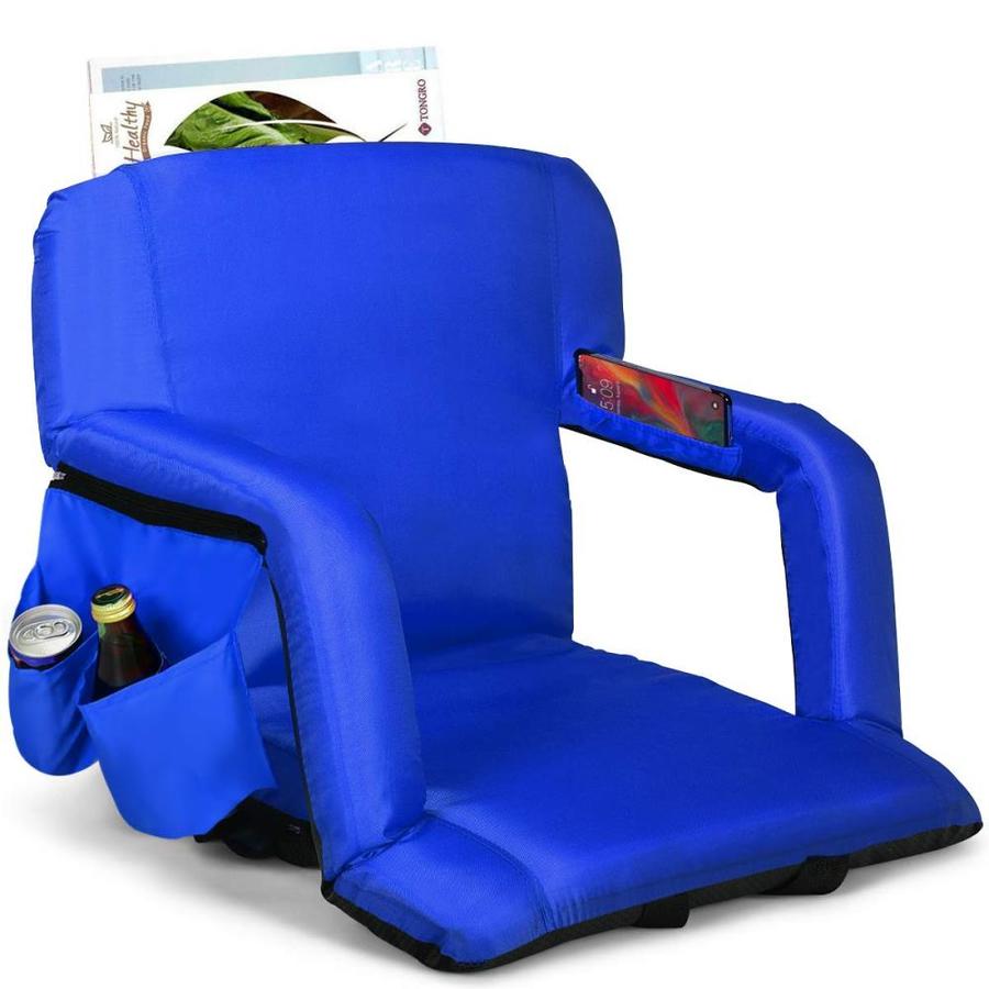CASAINC Stadium Seat Portable Chair with Backs and Padded Cushion in