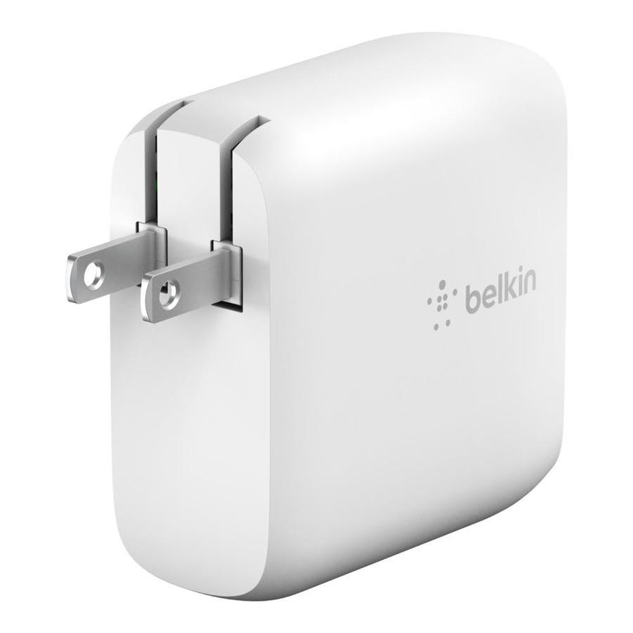 Belkin Boost Charge Dual USB-C Gan Wall Charger 68W+ USB-C Cable in the ...