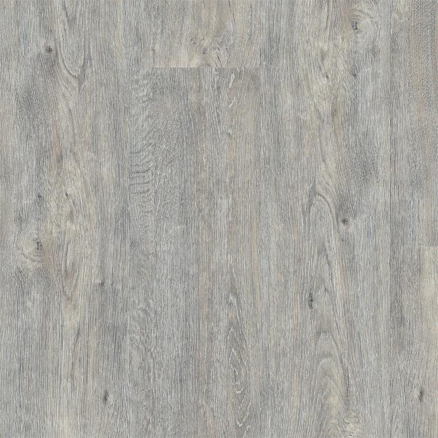 Armstrong Flooring Luxe w/Rigid Core White Veil 7in x 48in Waterproof Interlocking Luxury