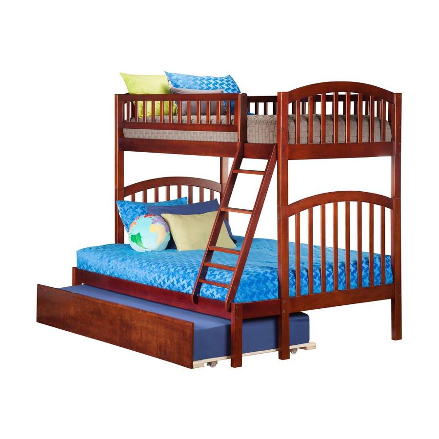 Atlantic Furniture Richland Bunk Bed Twin over Full with Full Size