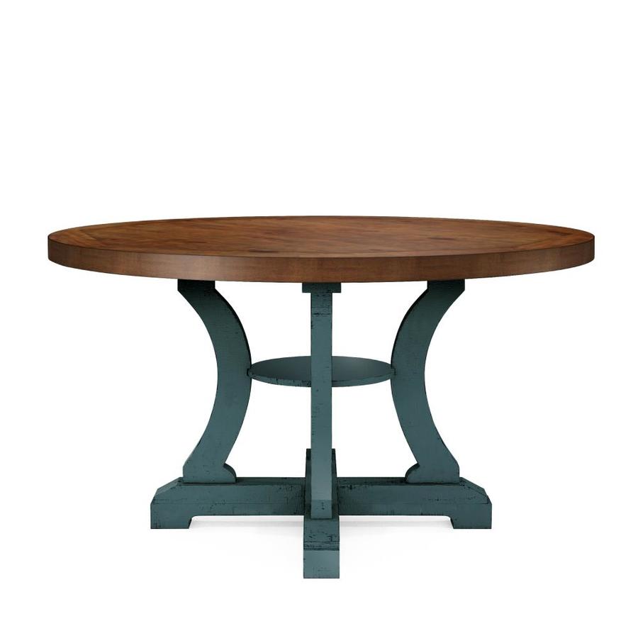 Round Pine Dining Tables at