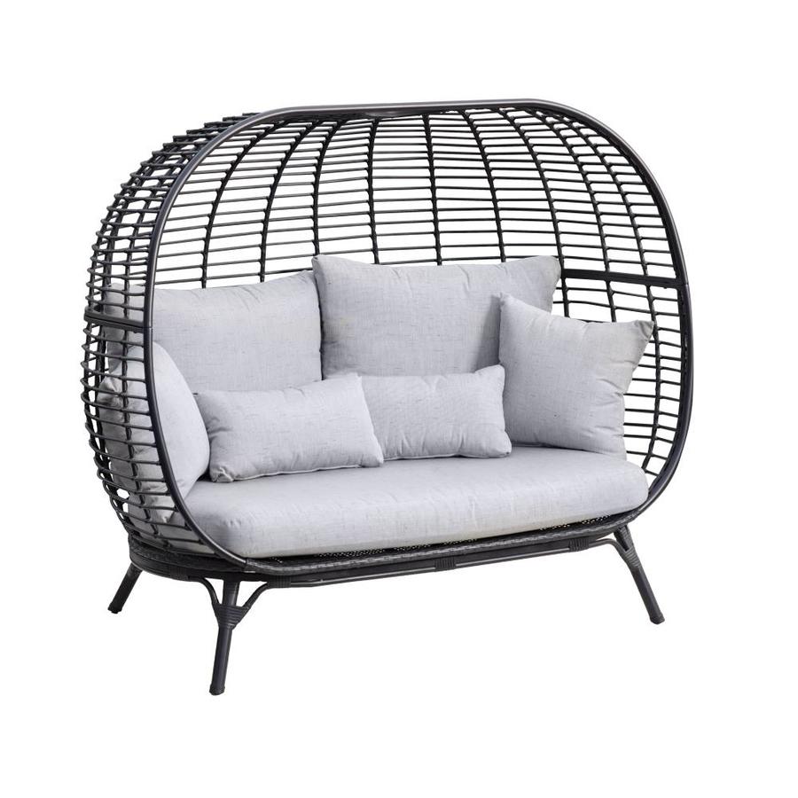 Royal Garden Grandview Loveseat Egg Chair in the Patio Sectionals