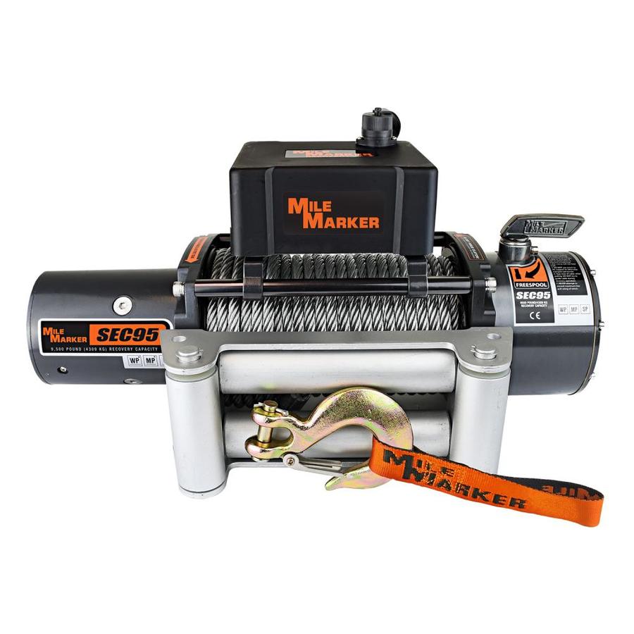 Mile Marker SEC9.5(Es) Waterproof Win in the Winches & Accessories