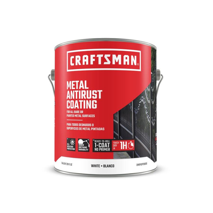 CRAFTSMAN White Semigloss Acrylic Interior or exterior Paint (Actual