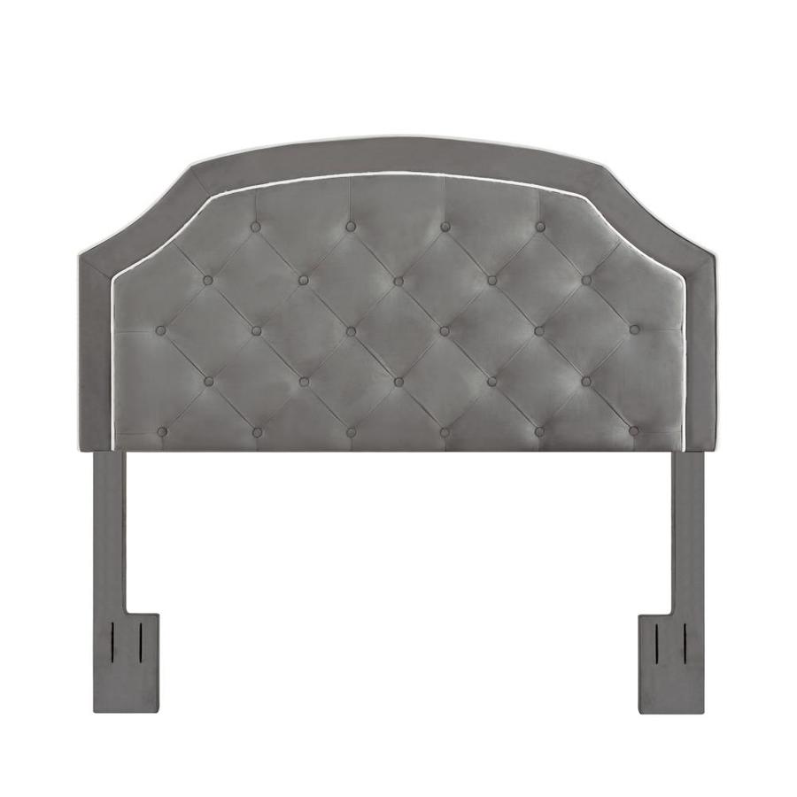 HomeFare Welt Trim, Diamond Tufted, Adjustable Full or Queen Headboard