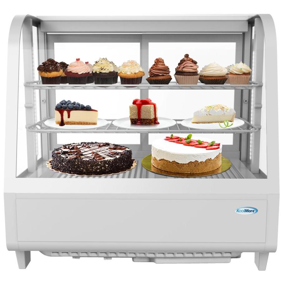 KoolMore 3.6 cu. ft. Commercial Refrigerator Countertop Display Case in