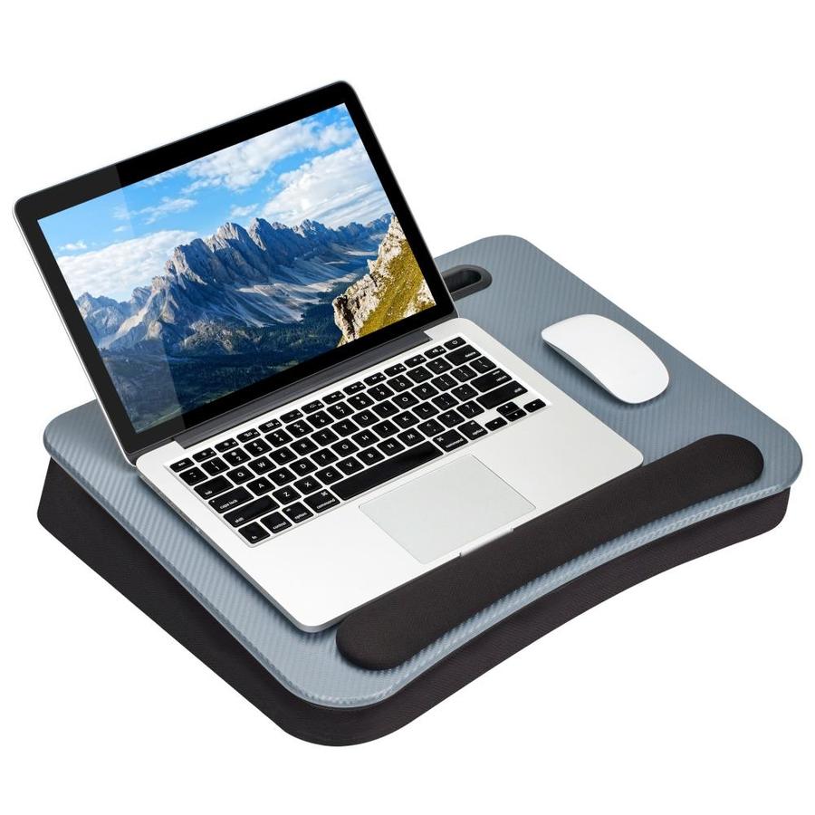 LapGear Smarte Pro Lap Desks 18.5in Silver Classic Lap Desk in the