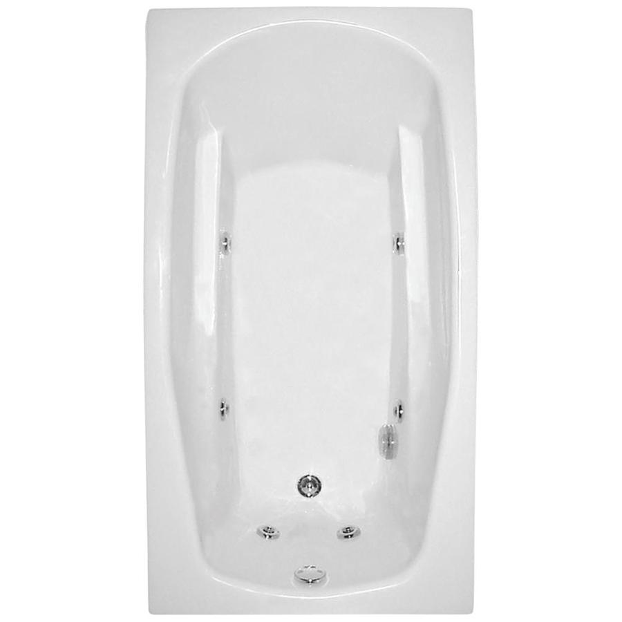 Mansfield ProFit Builder Series 32in W x 59.75in L White Acrylic