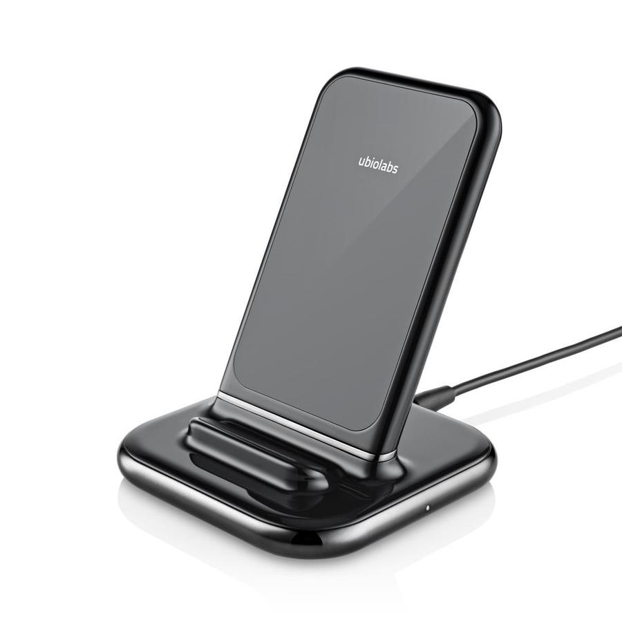 Ubio Labs Shadow 10w Wireless Charging Stand with USB-C Power Delivery ...