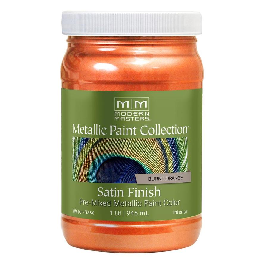 Rust-Oleum Modern Masters, Metallic Paint Collection, Satin Burnt ...