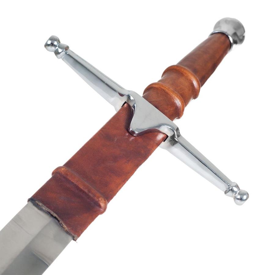 Fleming Supply William Wallace Medieval Sword with Sheath Silver in the ...