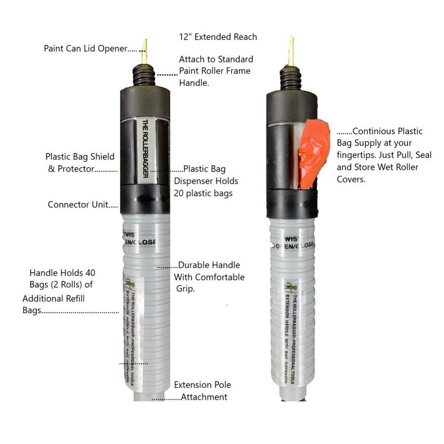 The RollerBagger 1-in Paint Multi-Tool in the Paint Multi-Tools ...
