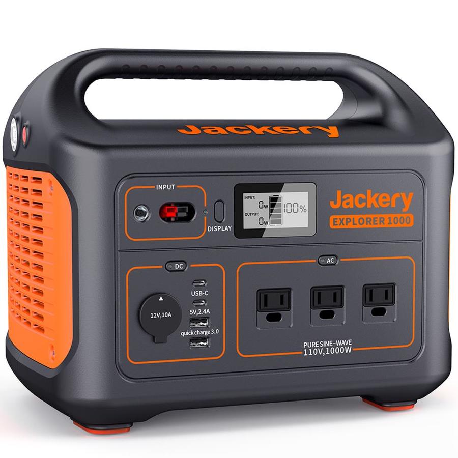 Jackery 1002-Watt Hour Portable Solar Generator in the Portable Solar