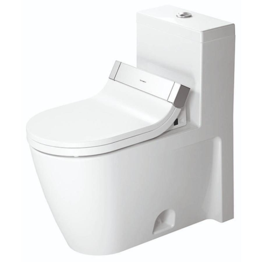 Duravit Starck 2 White WaterSense Elongated Standard Height Toilet 12