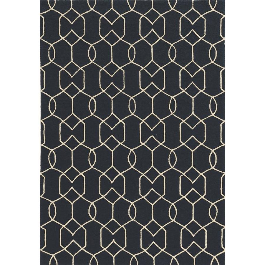 KAS Rugs Libby Langdon Groovy Gate Indoor/Outdoor Area Rug in the Rugs ...
