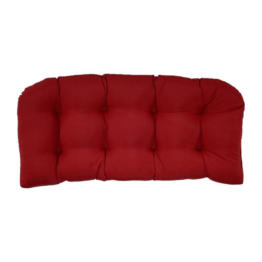 Haven Way Red Patio Chair Cushion in the Patio Furniture Cushions ...