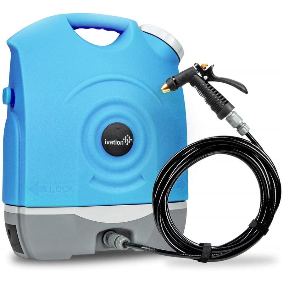 Ivation Multipurpose Portable Battery Operated Pressure Washer With Water Tank Blue In The 5612