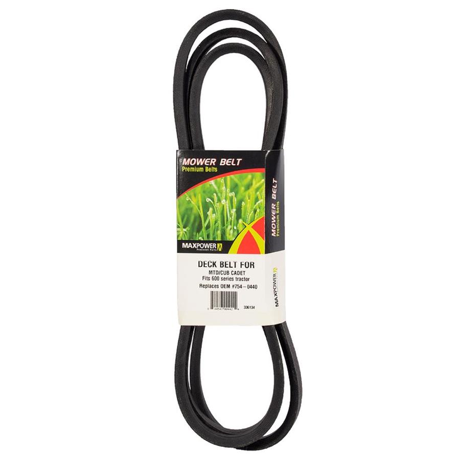 MaxPower 46in Drive Belt for Riding Mower/Tractors (1/2in W x 15.6in