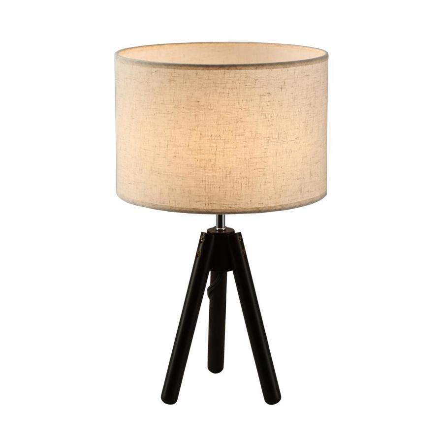 Cedar Hill Dark Bronze Table Lamp with Fabric Shade in the Table Lamps