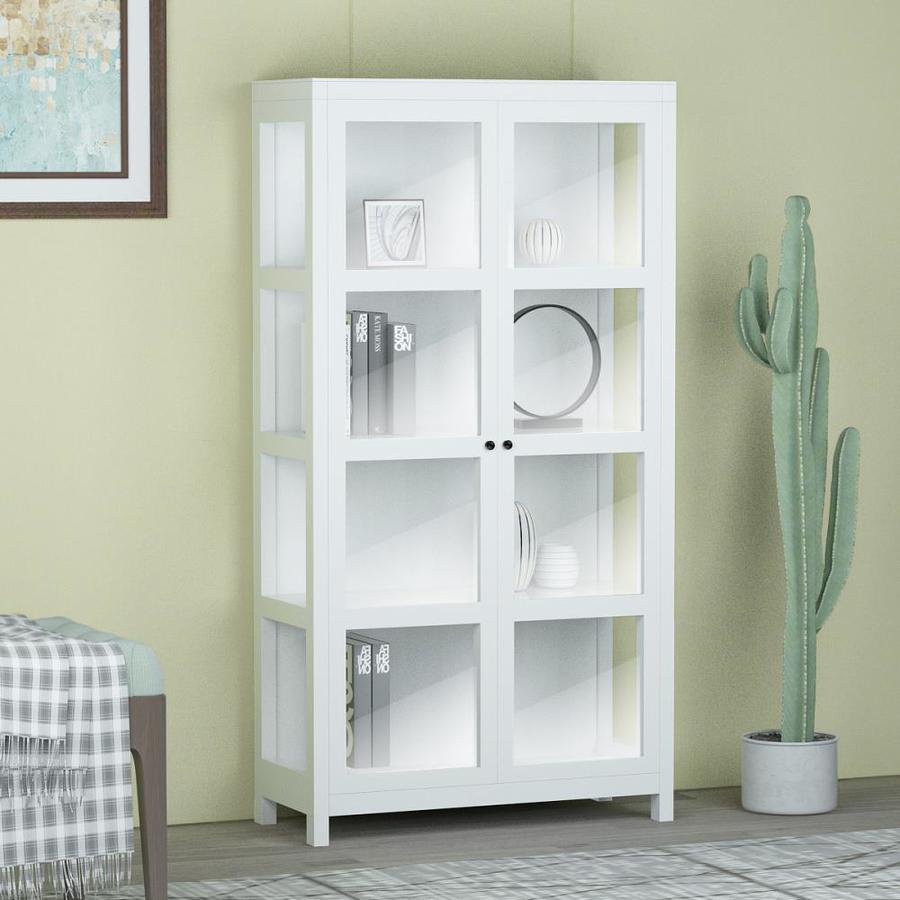 FUFU&GAGA 4Shelf Storage In White in the Utility Storage