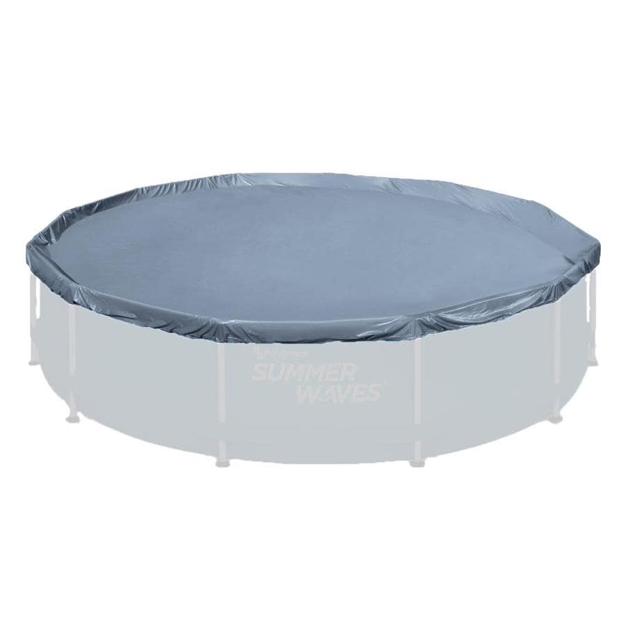 rectangle above ground pool debris cover reel