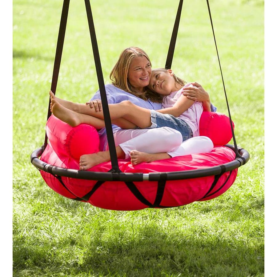 Evergreen Cozy Cushion Swing in the Swings department at