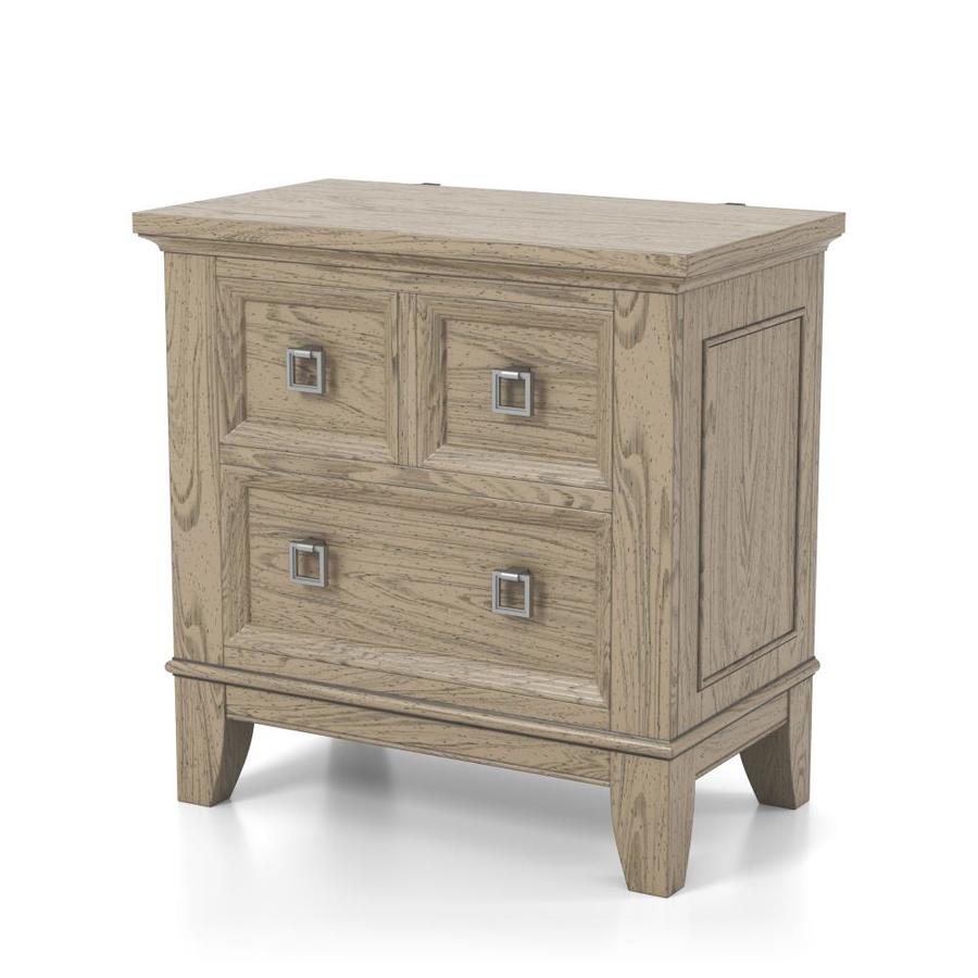 Furniture Of America El Cerrito Natural Tone 2 Drawer Nightstand In The Nightstands Department At Lowes Com